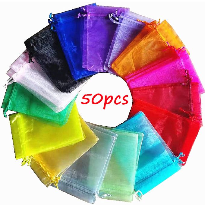 Organza Bags in Assorted Colours – Simply Wedding Favours