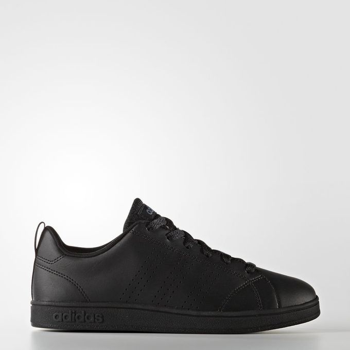 adidas neo vs advantage black sneakers