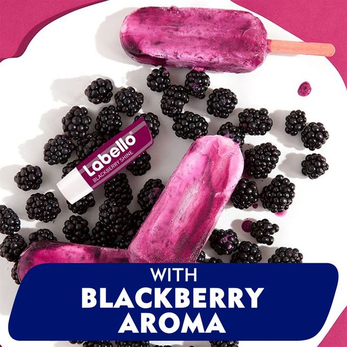 product_image_name-Labello-Lip Care Moisturizing Blackberry Shine Lip Balm – 4.8g-4