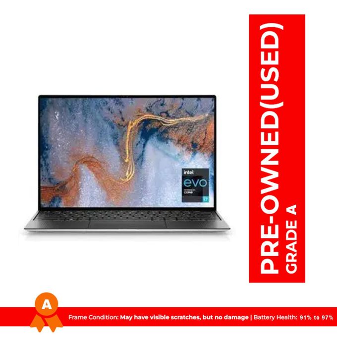DELL Pre-owned XPS13 - 9310 – Core i7-1185G7 - Ram 16GB RAM, Hard 512GB SSD , intel iris-R-XE up to 8GB - Gray - Grade A - Windows.