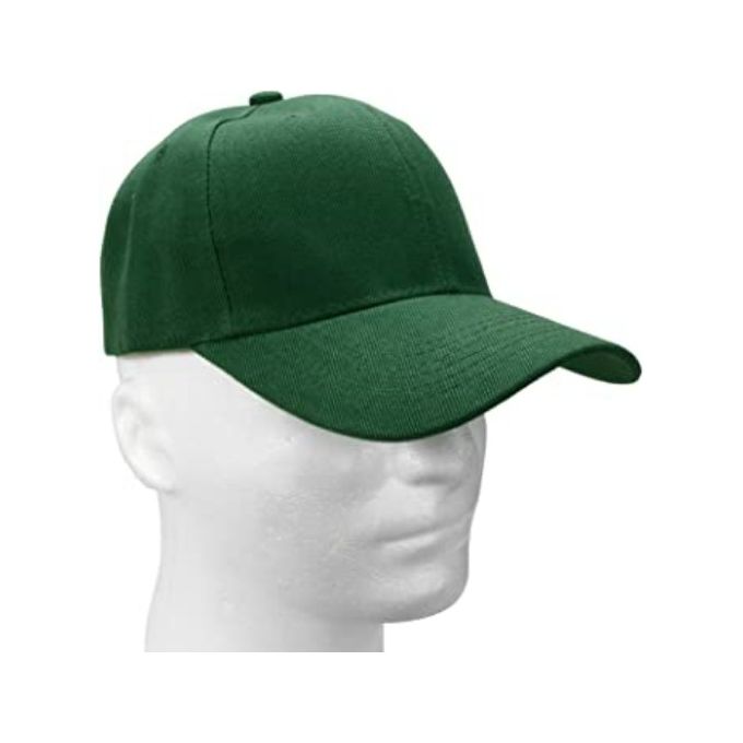 Generic Outdoor Distinctive Adult Cap Dark Green Colour Best