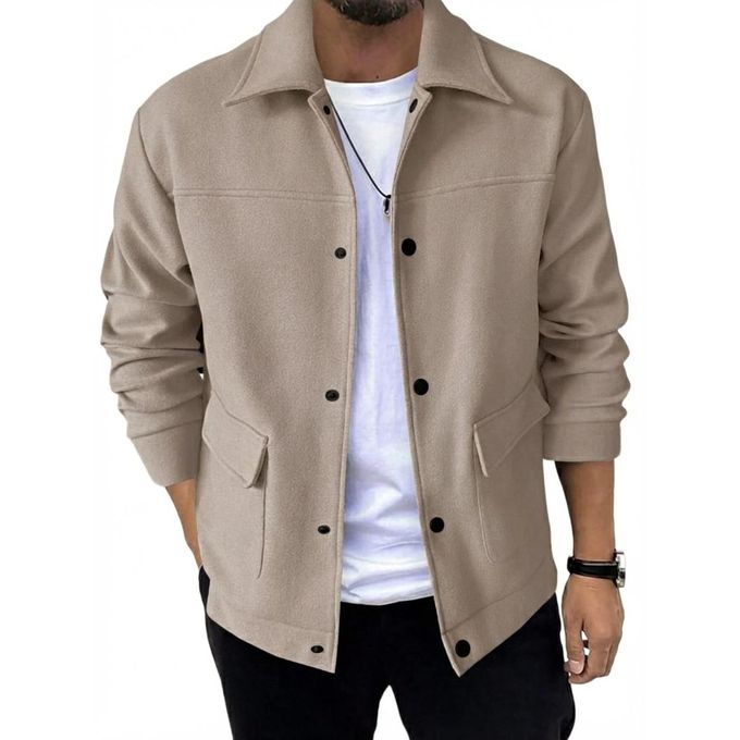 Imported Broadcloth Jacket - Modern Wool Design - Generic - Jumia Egypt