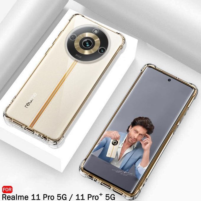 XINYEXIN Cover Fiorata Per Realme 11 Pro Plus 5G: Custodia Trasparente Morbida E Antiurto Con Motivo Leopardo Floreale - 2