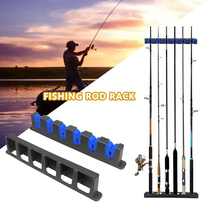 915 Generation Fishing Pole Holder Wall Mount for Garage Door,Fishing Rod