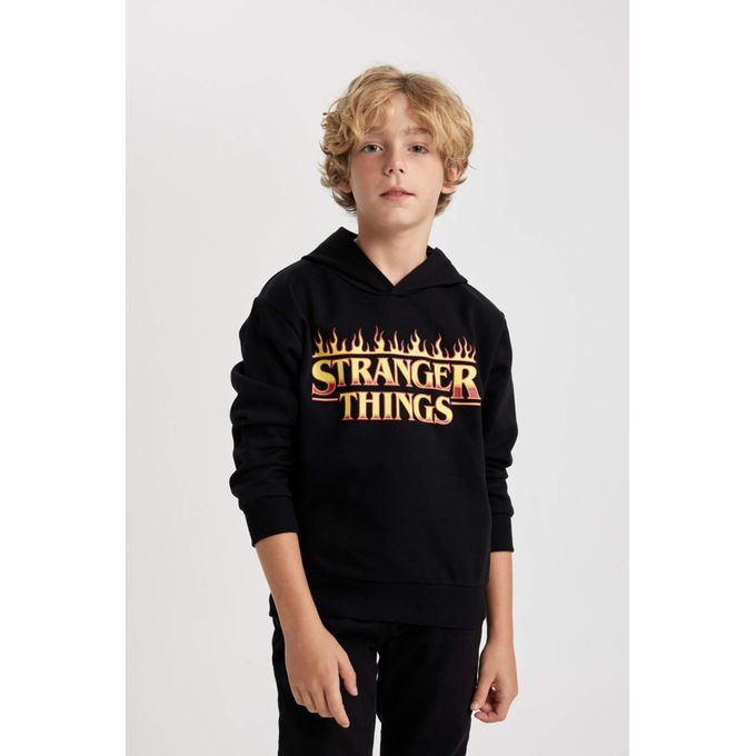 Defacto Boy Stranger Things Hooded Sweatshirt Best Price Online Jumia Egypt