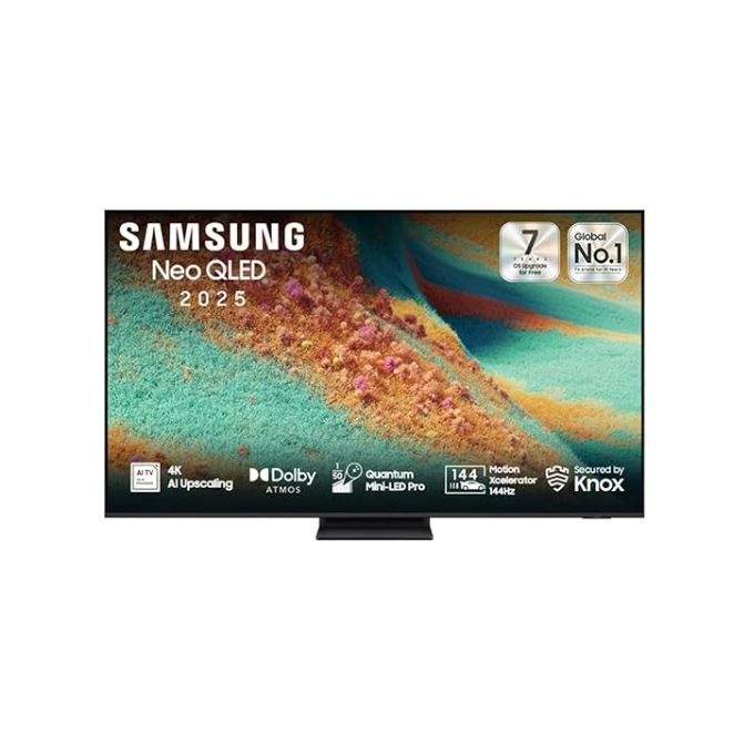 Samsung 55-Inch Neo QLED 4K Smart TV QA55QN85FAUXEG (2025 Model) – Dolby Atmos, Anti-Reflection