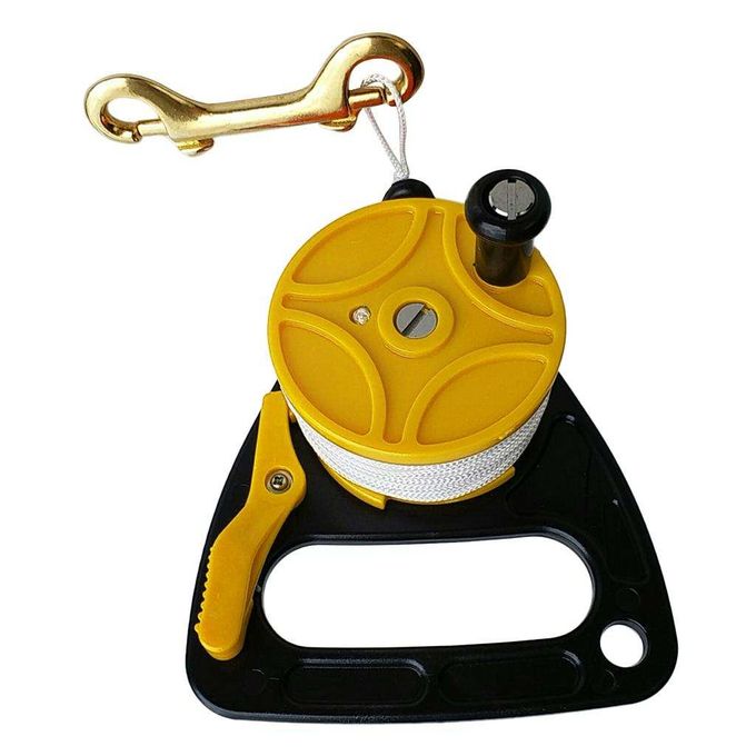 Generic Yellow Scuba SMB Dive Reel Kayak Anchor & Thumb Stopper