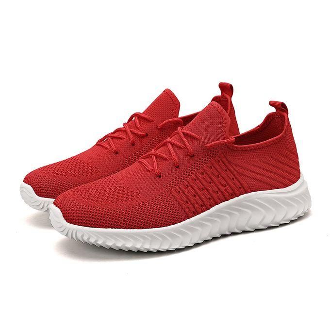 Generic Men's Large Size Casual Sports Running Shoes-Red Best Price Online Jumia Egypt