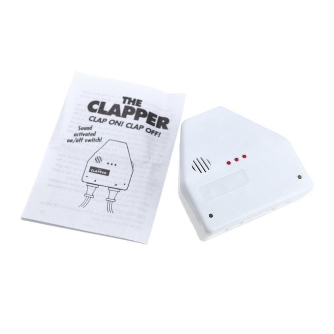 The Clapper Sound Activated Clap On/Off Light Switch With Clap Detection  Lights. for Sale 