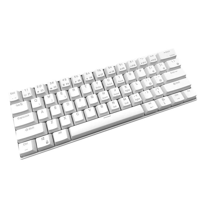 تسوق RK61 BT&Wired Dual Mode Keyboard Blue Backlight 61 Key Mini ...