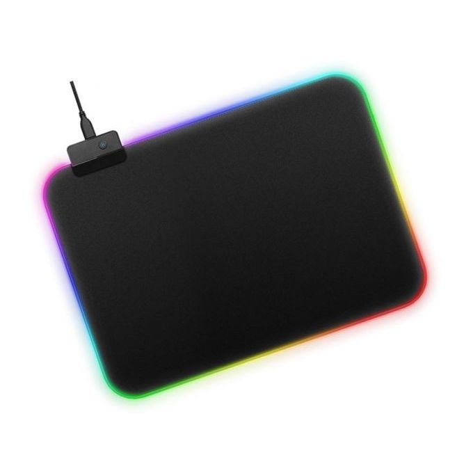 Shop Gms Rgb M Gaming Mouse Pad Usb Rubber Medium 35 X 25 Cm Black Jumia Egypt