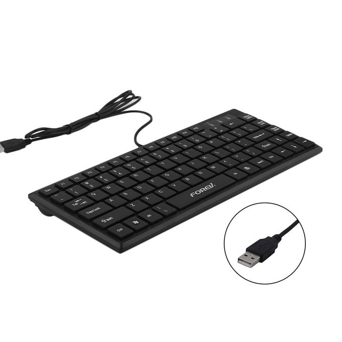 product_image_name-Forev-USB WIRED Mini Keyboard Arabic & English-3
