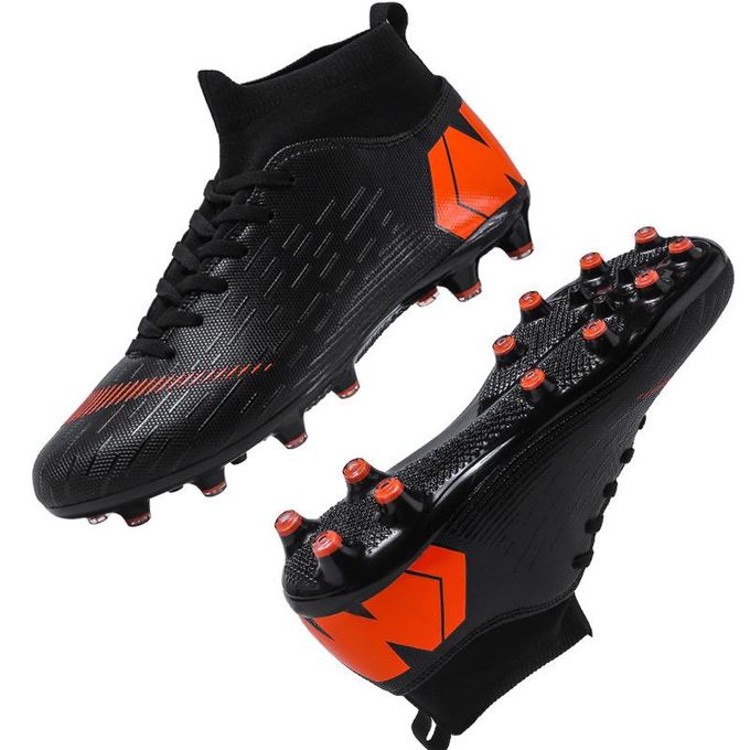 Generic Men Soccer Shoes High Ankle Football Boots Men Sneakers @ Best Price  Online | Jumia Egypt