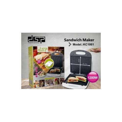 Sandwich Maker Stainless Steel, KC1061 1200W