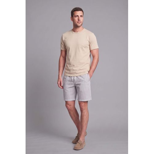 Regular Fit Wrinkled Textured Shorts
