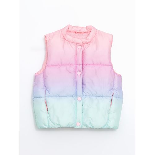 High Neck Girl’S Quilted Vest