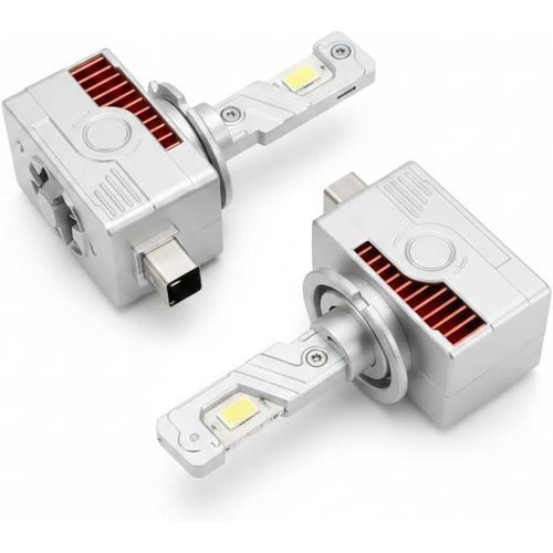 MT W3 LED Headlight Bulb 6000K 5000LM Automotive Plug and Play CSP Chips Ultra Bright White Light Car Headlamp Conversion Kit High Performance 12V 24V Long Lifespan 50000 Hours Super Bright