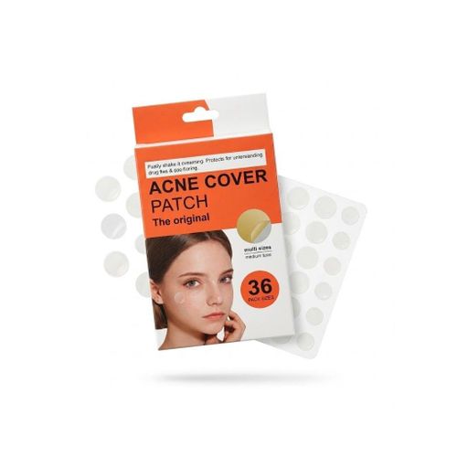 Clear Acne Patches For Instant Coverage And Protection Of Pimples Multi Size Suitable For All Skin Types 36 Pieces