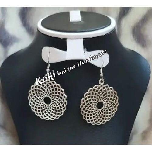 Handmade Silver Arabian Filigree Earring