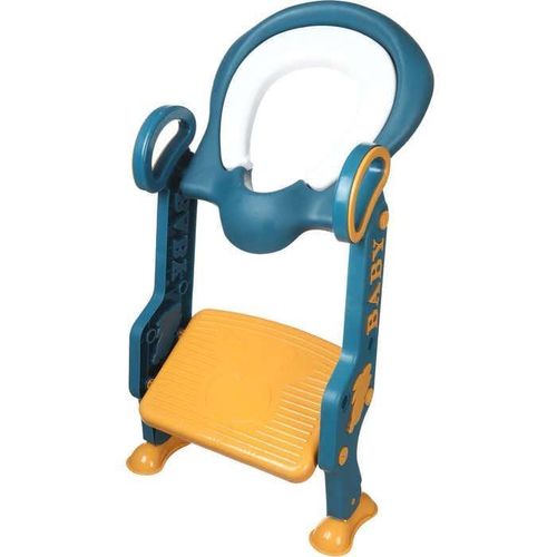 Kids Toilet Seat with Step Ladder, Plastic – 60×30 cm