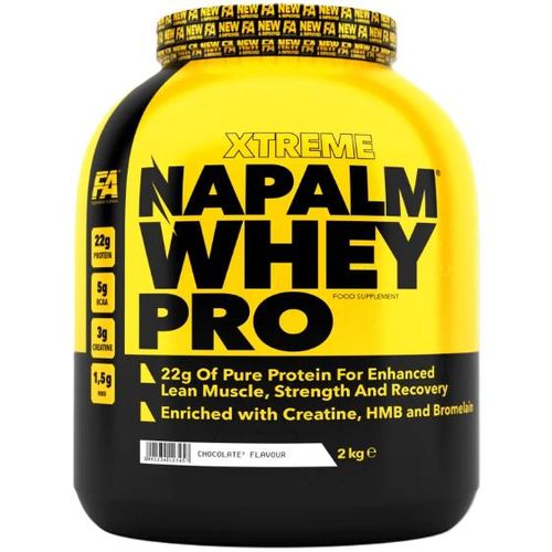 Xtreme Napalm Whey Pro 2kg 66 Servings - 66-Day High-Value Supply - Advanced Protein, Muscle Growth & Recovery Matrix - Non-GMO & Gluten-Free