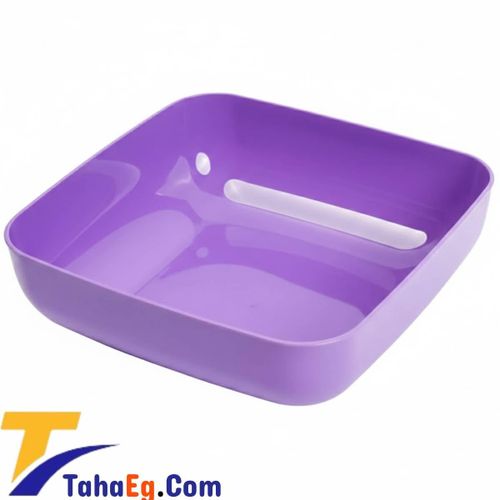 عرض طه طبق بلاستيك عميق حجم كبير 1 قطعة