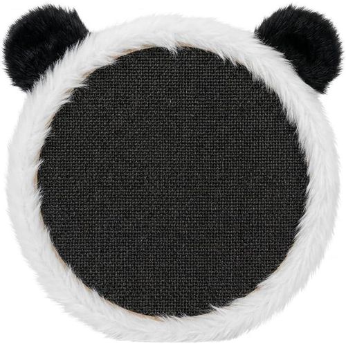 Best Round Cat Scratching Board Furniture Protector Handmade Cat Scratcher Lounge Bed Interactive Cat Toy Pet Supplies Durable Sisal Scratching Post Model Scratch Bowl Central Pitch, Black, 50 CM