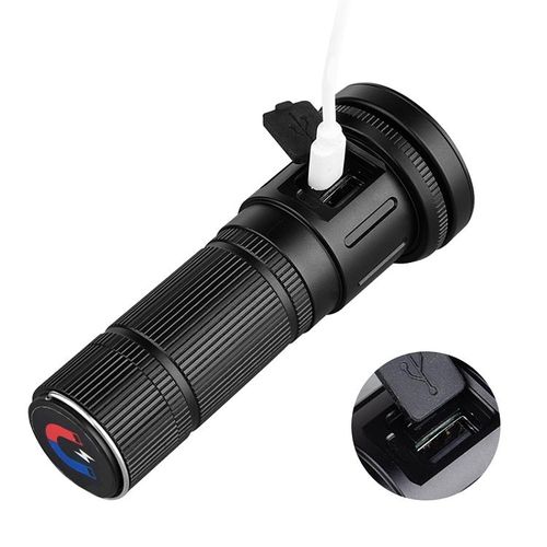 YESNICE YES-677 Powerful Handheld Flashlight – Large 5000mAh Battery – Dual Lighting Modes – Type-C Charging
