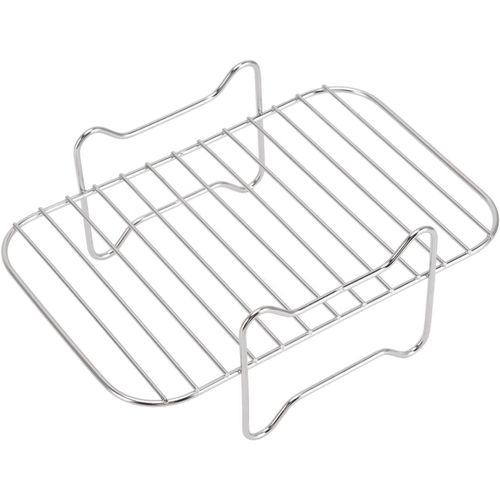 Air Fryer Rack, Cooling Baking for Double Basket, Barbecue for Oven Cooking BBQ