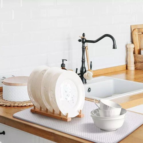 2-Piece Dish Drying Mat Set – Super Absorbent Kitchen Drying Mats