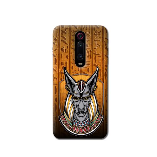 Mi 9T Printed Transparent Silicon Case Pharaonic 1