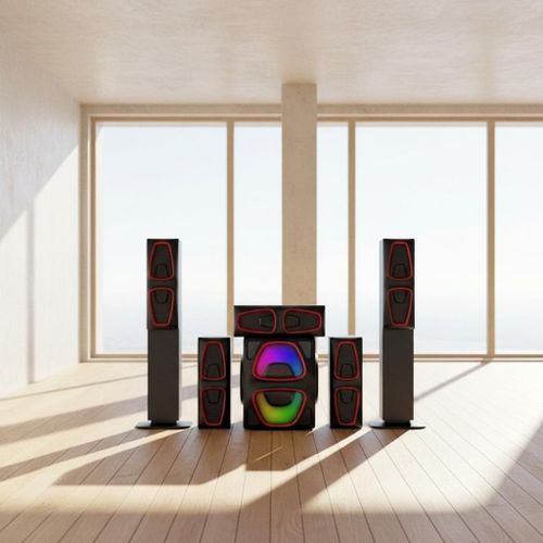 X-845 5.1 Channel Multimedia Speakers - Black