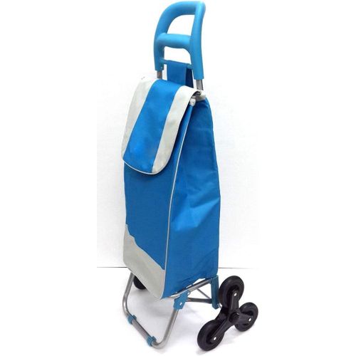 اخرى عربة تسوق قابلة للطي (ازرق سماوي)