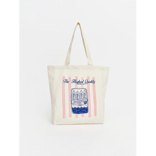 Graphic Printed Canvas Women's Shoulder Bag