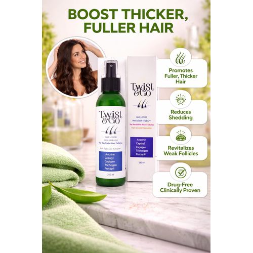 Twist Go Hair Lotion - Anti-Hair Loss Growth Promotion - 250ml