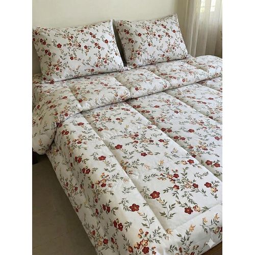 غطاء لحاف Yarlin بسوستة 220*240 بتصميم (Petals)