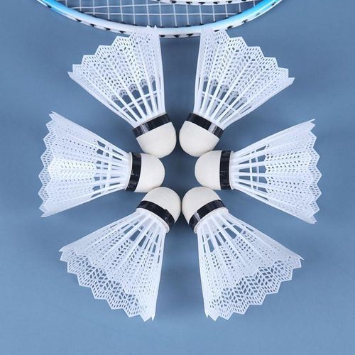 Badminton balls plastic badminton court 6-pack