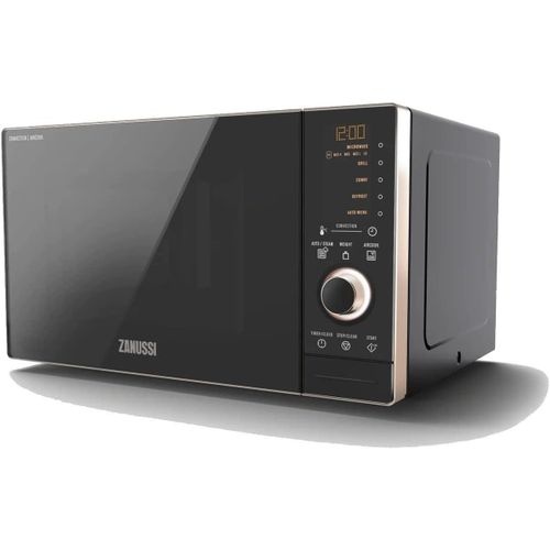 ميكروويف بسعة 30 لتر وشواية - يعمل بالحمل الحراري الرقمي - قدرة 900 وات من زانوسي، لون روز جولد - موديل ZMS3082CR