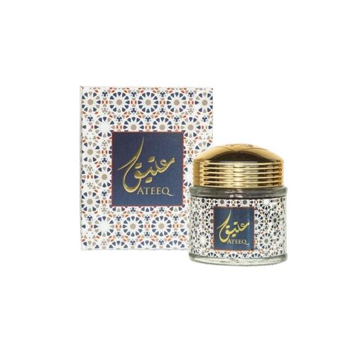 بخور عتيق فاخر 40 جرام من الماس – مزيج شرقي بدهن العود والعنبر والزعفران لتعطير المنزل