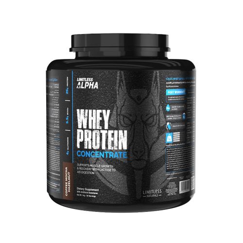Whey Protein concentrate 30 scoops (1 KG) Mocca Hazelnuts