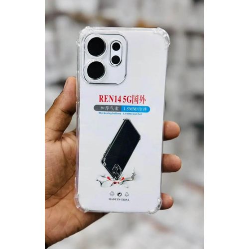 Shockproof and High-quality Case Fully Protects for Oppo Reno 14 - Transparent