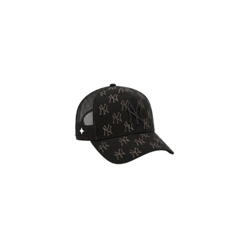 Imported black stretch brass cap with lock, equipped with a back lock for size control