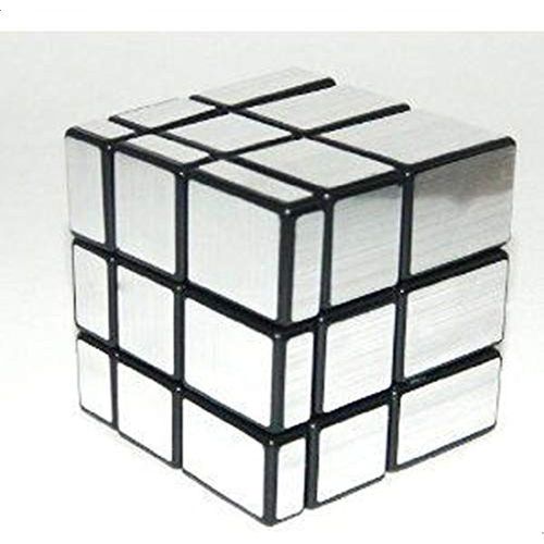 Blocks Silver Color 3x3x3 Floppy Magic Cube Puzzle Brain Teaser