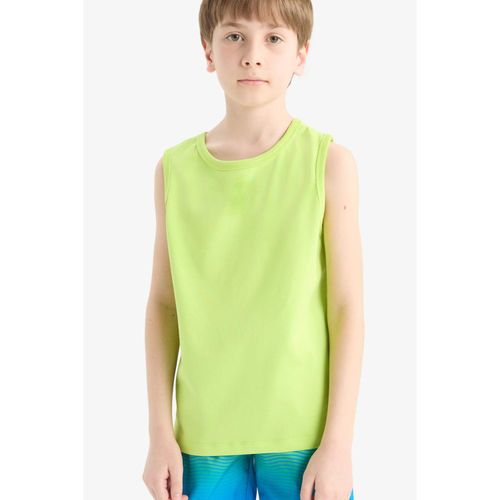 100% Cotton Crew Neck Tank Top Men Kids