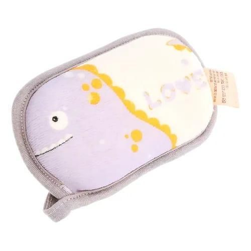 Plush Baby Bath Sponge - Plush Baby Bath Loofah - Soft Baby Loofah - Baby Cleaning Sponge