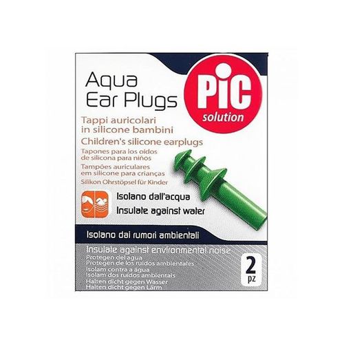 Aqua Silicone Ear Plugs for Children 2 pcs