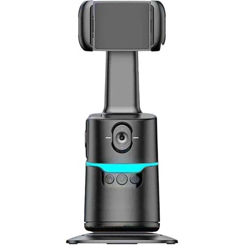 The Auto-A20 Smart Gimbal for camera stabilization with 360° automatic face tracking, equipped with a Type-C port and remote control, is ideal for content creators, selfies, makeup sessions, and lectures from BluCama.