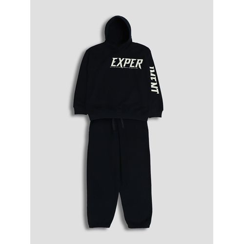 Hooded Boy's Sweatshirt And Sweatpants