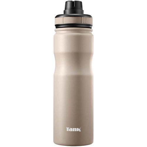 Sport, 650ml, Stainless Steel Bottle, BPA Free, Insulated, Leakproof - Off White