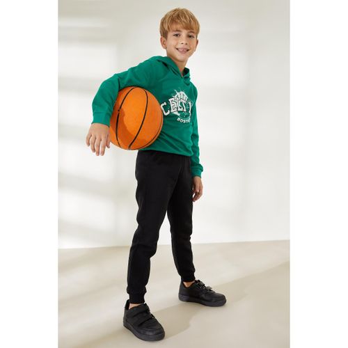 Boy Hooded Sweat Shirt - Green